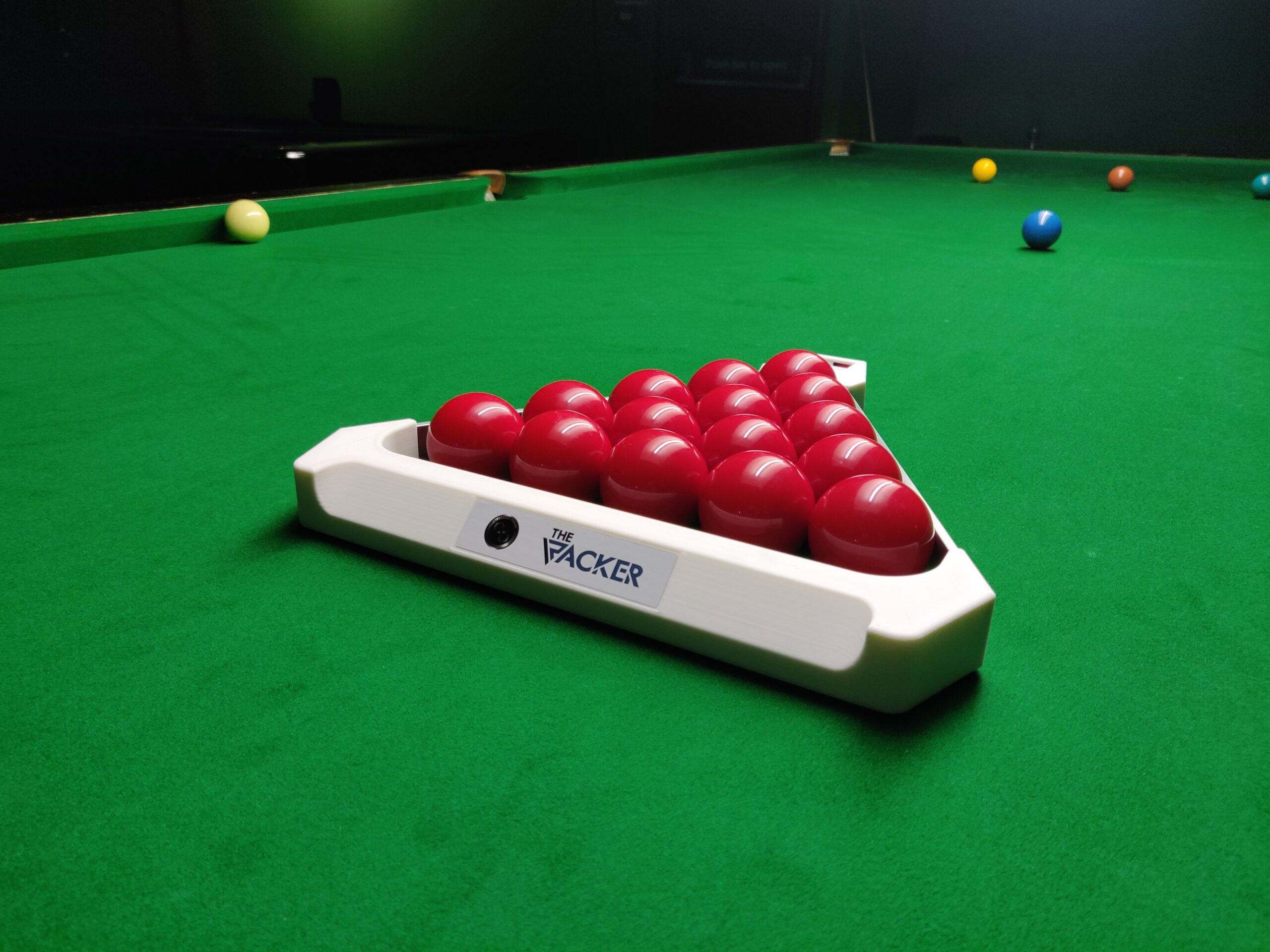 Referees Mirror Pro Racker Snooker Triangle Rack for 2 1/16th Snooker Balls 